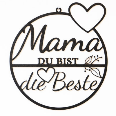Türschild - "beste Mama"