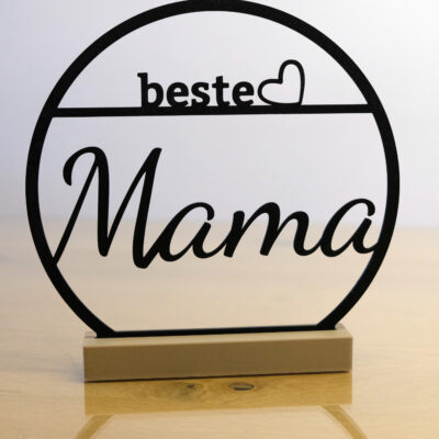 Ständerschild - "beste Mama"