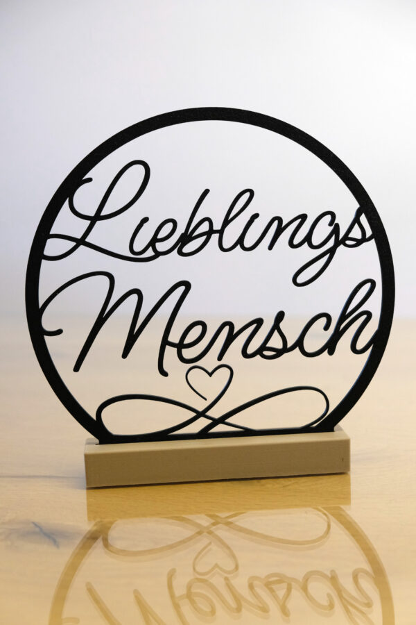 Ständerschild - "Lieblingsmensch"