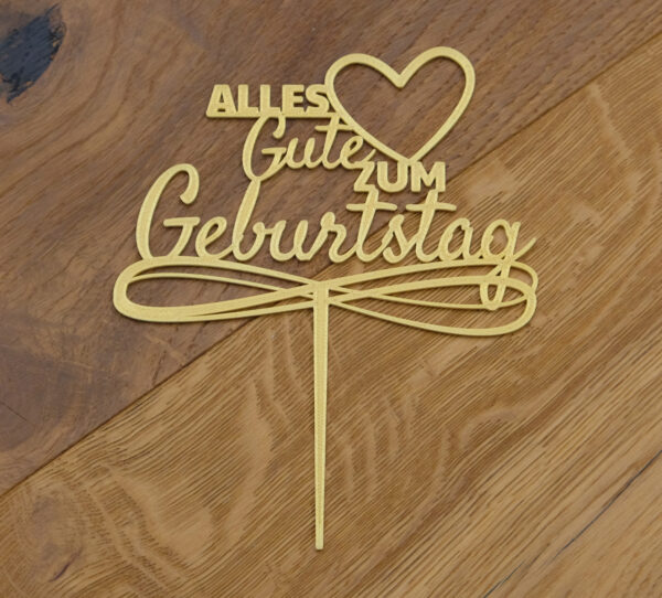 Topper - "Geburtstag"