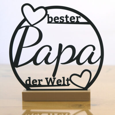 Ständerschild - "bester Papa"