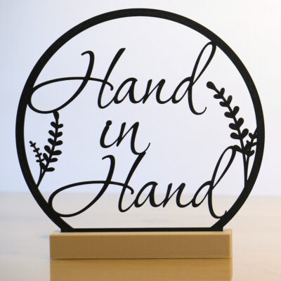 Ständerschild - "Hand in Hand ein Leben lang"