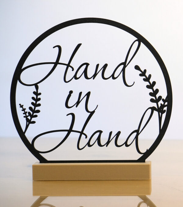 Ständerschild - "Hand in Hand ein Leben lang"