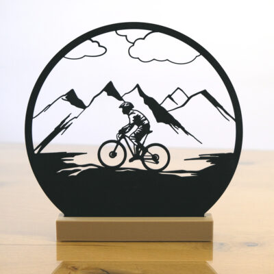 Ständerschild - "Mountainbiker"