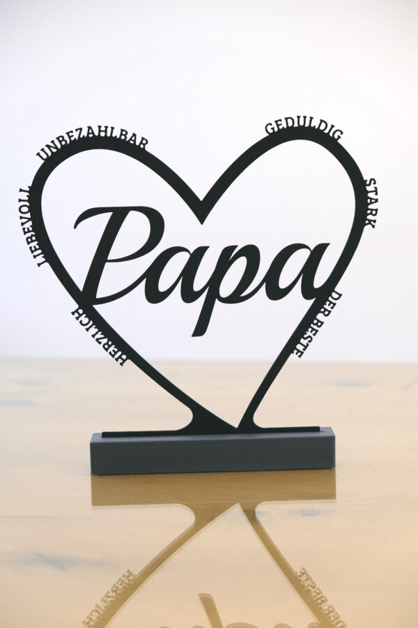 Ständerschild - "Papa"