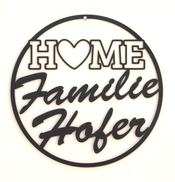 Türschild - "Home" – Bild 2