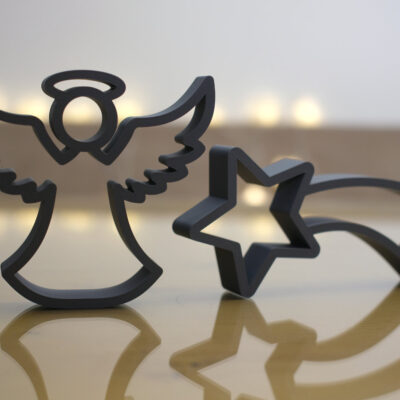 Weihnachten Deko Set 2-teilig