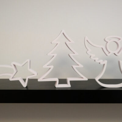 Weihnachten Deko Set 3-teilig – groß