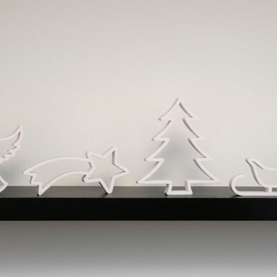 Weihnachten Deko Set 4-teilig